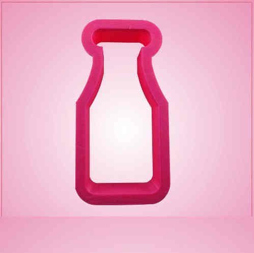 Pink Milk Bottle Cookie Cutter for Baking & Fondant Clay Gifts Kitchen