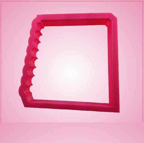 Pink Notebook Cookie Cutter for Baking & Fondant Clay Gifts Kitchen