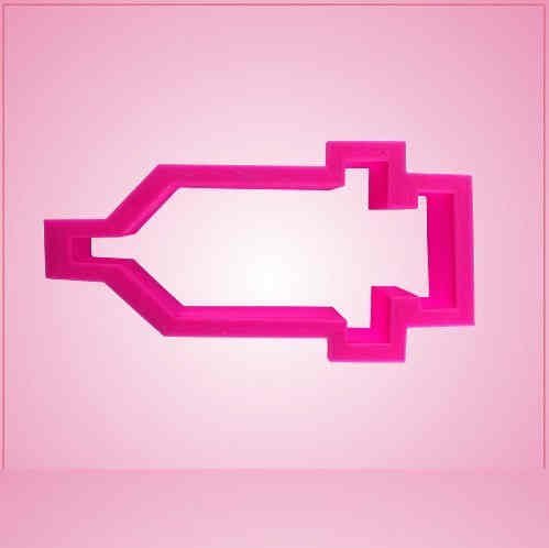 Pink Syringe Needle Cookie Cutter for Baking & Fondant Clay Gifts Kitchen
