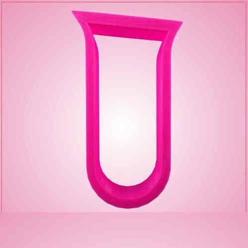 Pink Science Test Tube Cookie Cutter for Baking & Fondant Clay Gifts Kitchen