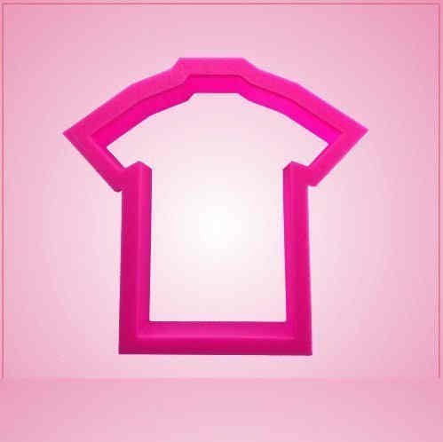 Pink Baseball Jersey Cookie Cutter for Baking & Fondant Clay Gifts Kitchen
