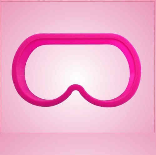 Pink Spa Mask Cookie Cutter for Baking & Fondant Clay Gifts Kitchen