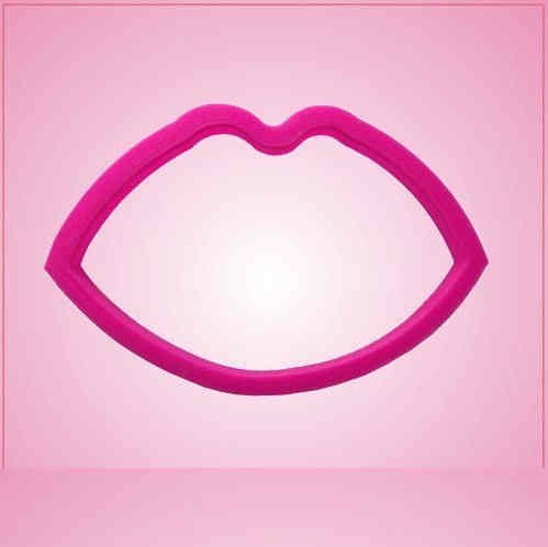Pink Lips Cookie Cutter for Baking & Fondant Clay Gifts Kitchen