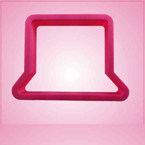 Pink Laptop Computer Cookie Cutter for Baking & Fondant Clay Gifts Kitchen