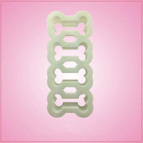 Multi Dog Bone Cookie Cutter Small