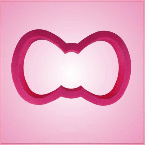 Pink Hair Bow Cookie Cutter for Baking & Fondant Clay Gifts Kitchen