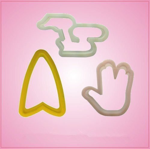 Star Traveler Cookie Cutter for Baking & Fondant Clay Gifts Kitchen