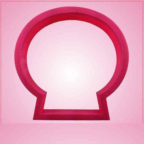 Pink Skull Cookie Cutter for Baking & Fondant Clay Gifts Kitchen