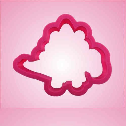 Pink Stegosaurus Cookie Cutter for Baking & Fondant Clay Gifts Kitchen