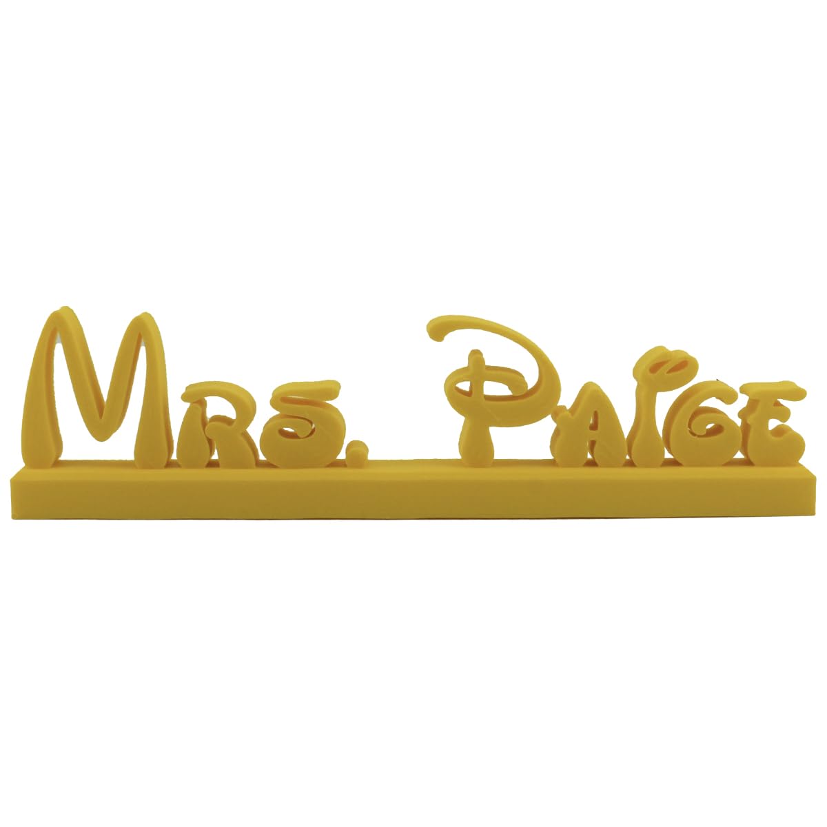 Custom Desk Name Plate - Personalized Name Plaque for Teachers and Professionals, Gift for Birthdays and Special Occasions