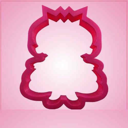 Pink Princess Cookie Cutter for Baking & Fondant Clay Gifts Kitchen