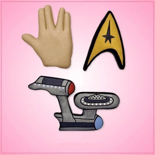 Star Traveler Cookie Cutter for Baking & Fondant Clay Gifts Kitchen