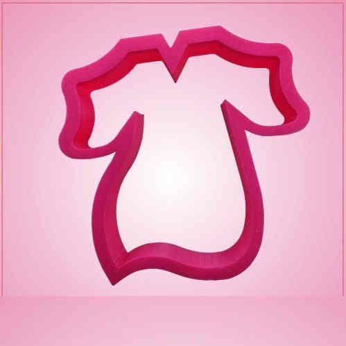 Pink Grad Gown Cookie Cutter for Baking & Fondant Clay Gifts Kitchen