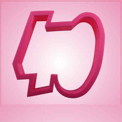 Pink Number 40 Cookie Cutter for Baking & Fondant Clay Gifts Kitchen