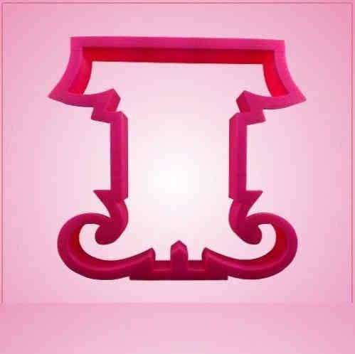 Pink Elf Legs Cookie Cutter