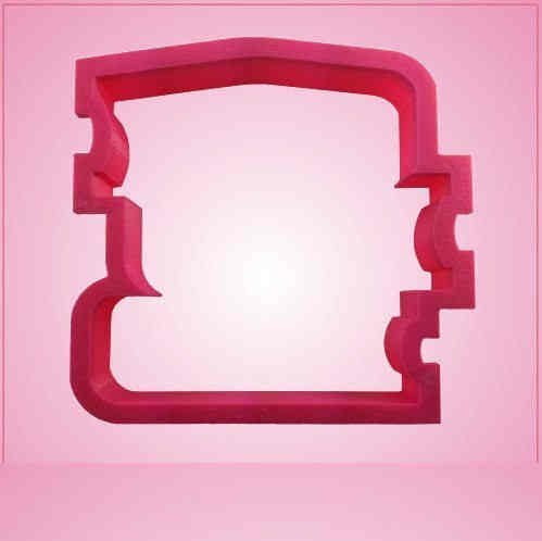 Pink Books Stacked Cookie Cutter