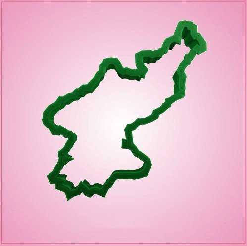 North Korea Cookie Cutter for Baking & Fondant Clay Gifts Kitchen