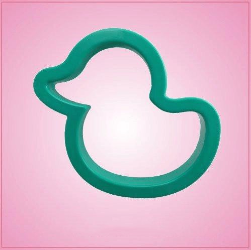 Teal Rubber Ducky Cookie Cutter for Baking & Fondant Clay Gifts Kitchen