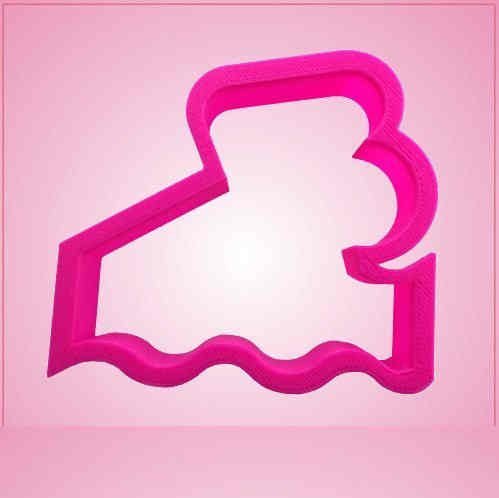 Pink Swimmer Cookie Cutter for Baking & Fondant Clay Gifts Kitchen