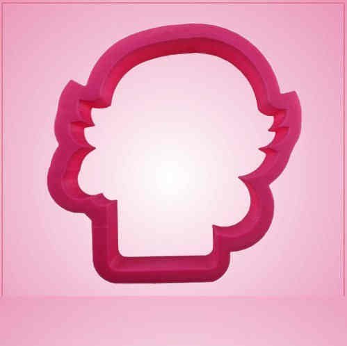 Pink Kimberly Birthday Girl With Cupcake Cookie Cutter for Baking & Fondant