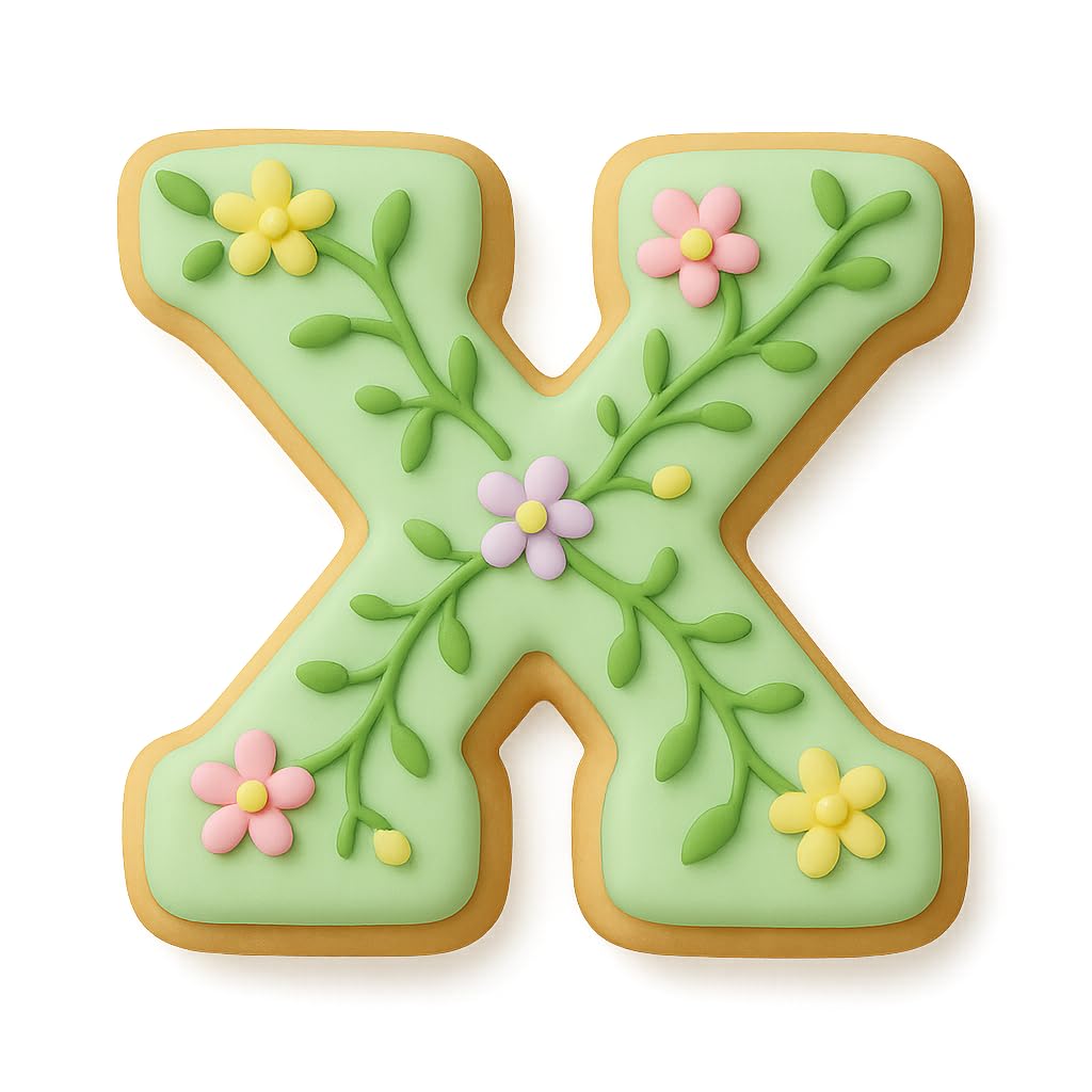 Mighty Gadget 3 inches Varsity Letters Cookie Cutters