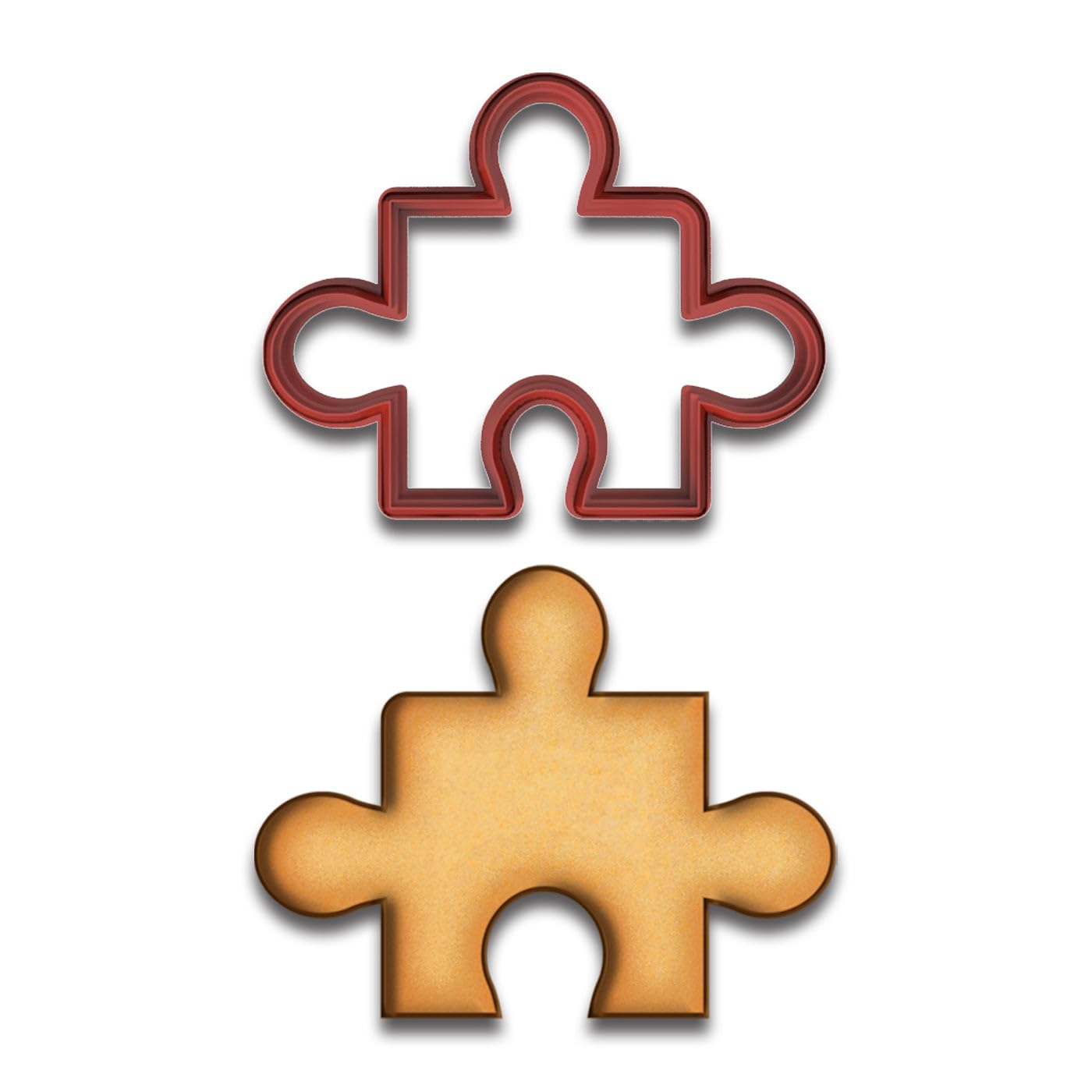 Puzzle Piece Cookie Cutter for Baking Fondant Clay Gifts Kitchen