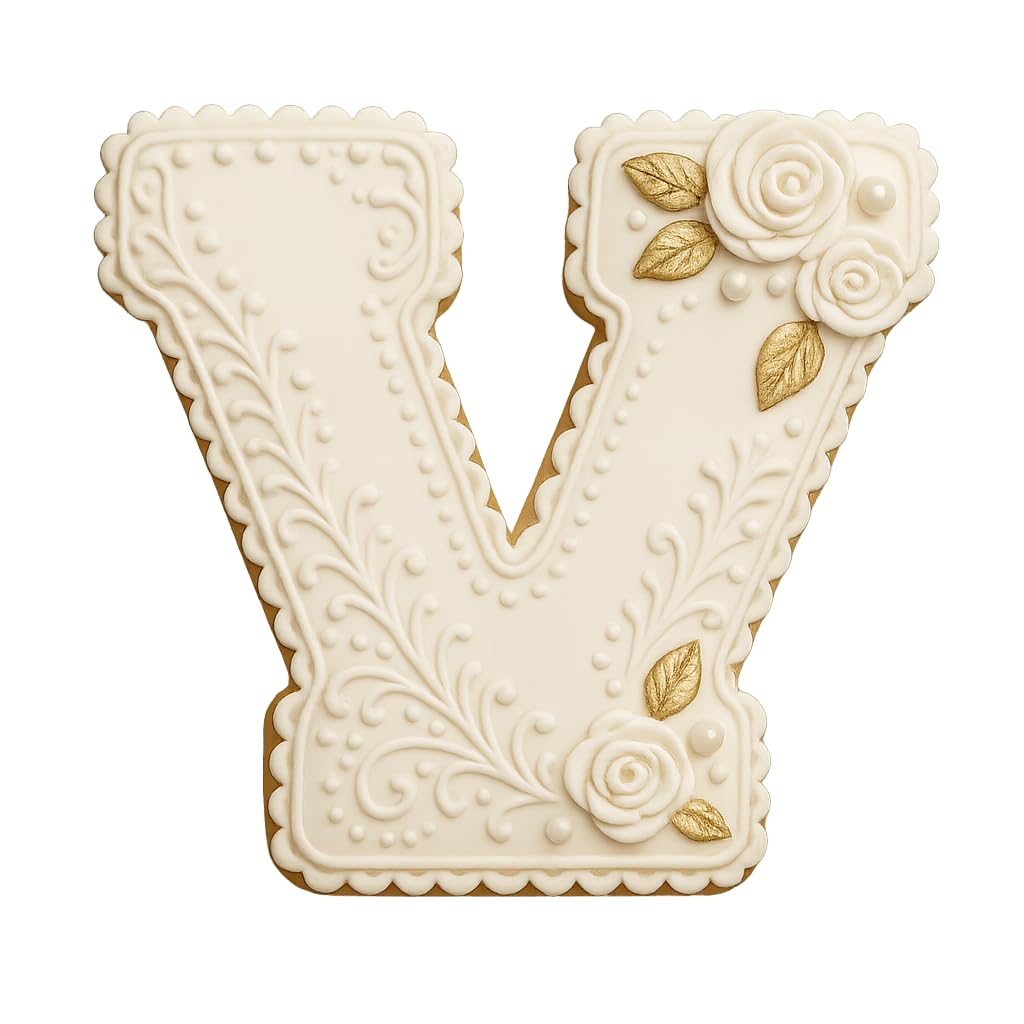 Mighty Gadget 3 inches Varsity Letters Cookie Cutters
