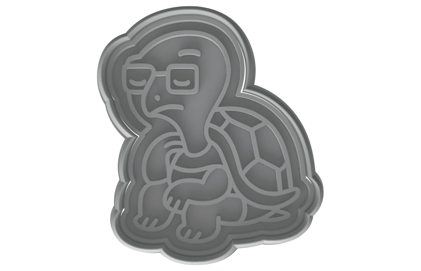 Wise Tortoise Cookie Cutter 4x3.2" Creative Kitchen Baking Tool