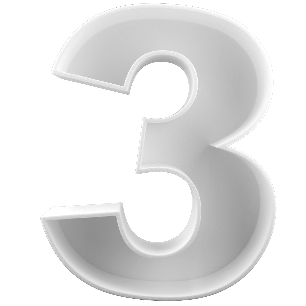 8" Hard Plastic Reusable Plastic Letter Food Trays, Letter Charcuterie Board Box for all Party Decoration (White Coloe)