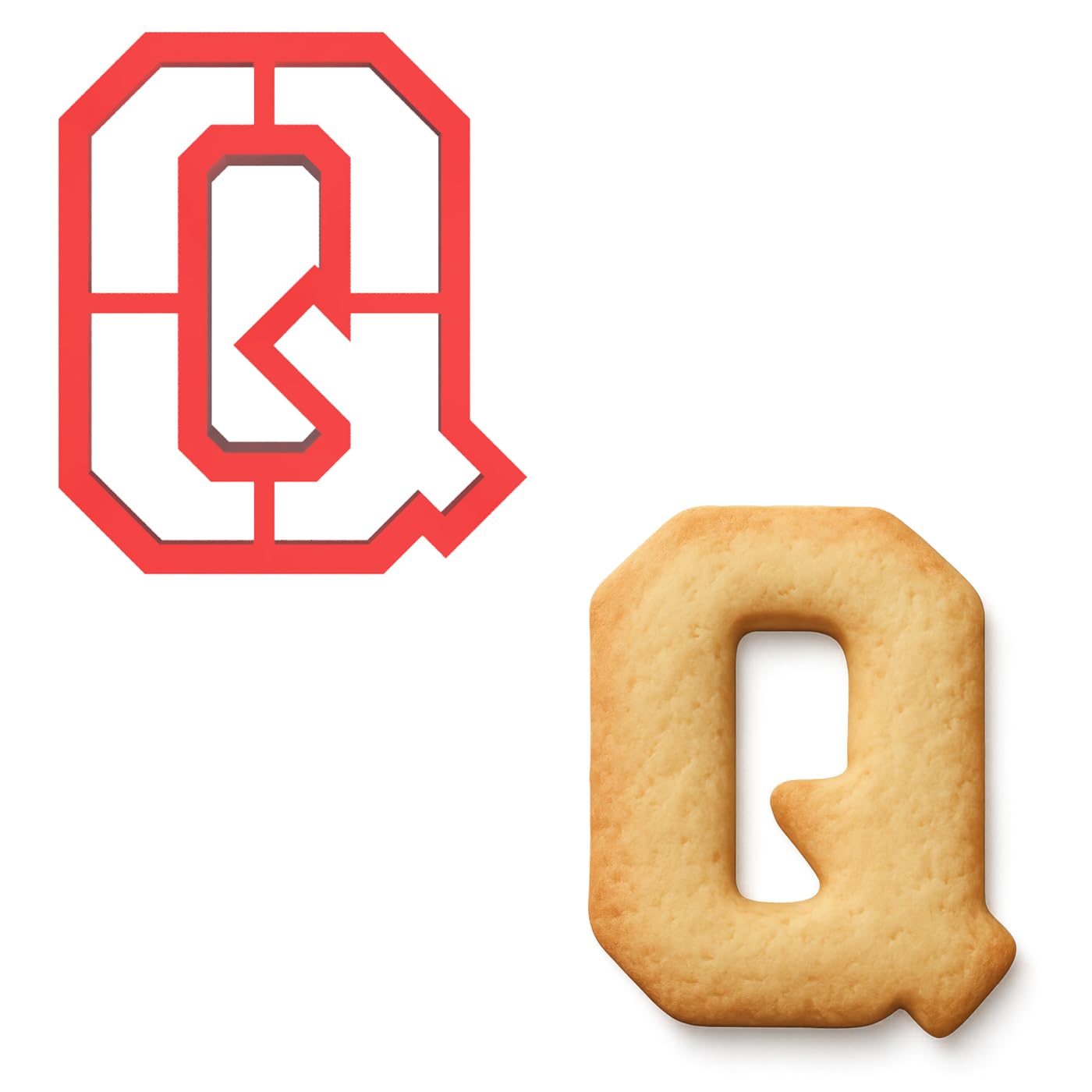 Mighty Gadget 3 inches Varsity Letters Cookie Cutters