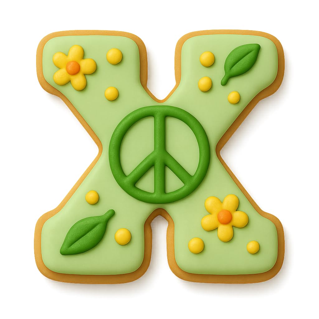 Mighty Gadget 3 inches Varsity Letters Cookie Cutters