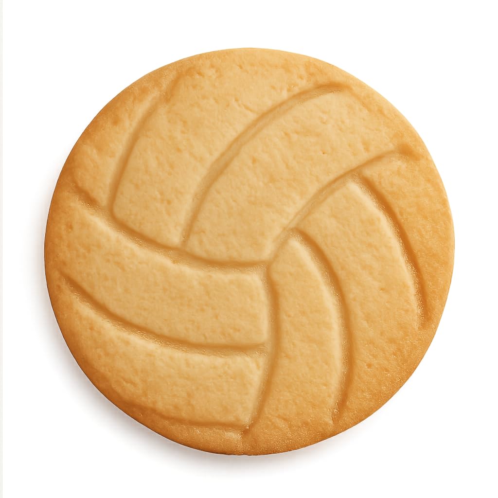 Volleyball Cookie Cutter for Baking & Fondant Clay Gifts Kitchen