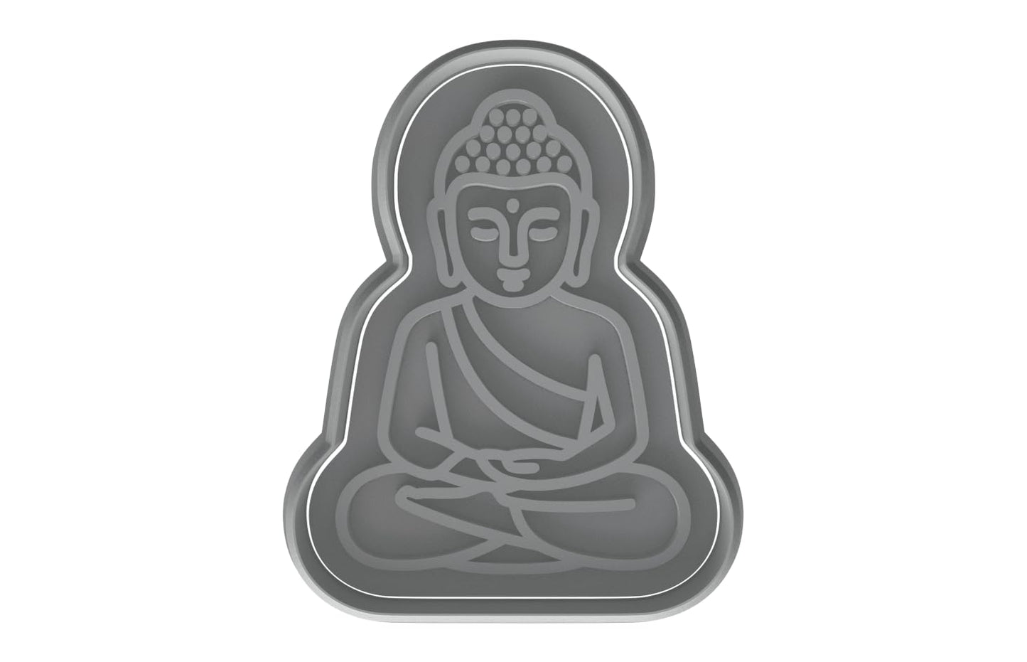 Divine Buddha Cookie Cutter - 4x3" Fun Spiritual Baking Tool