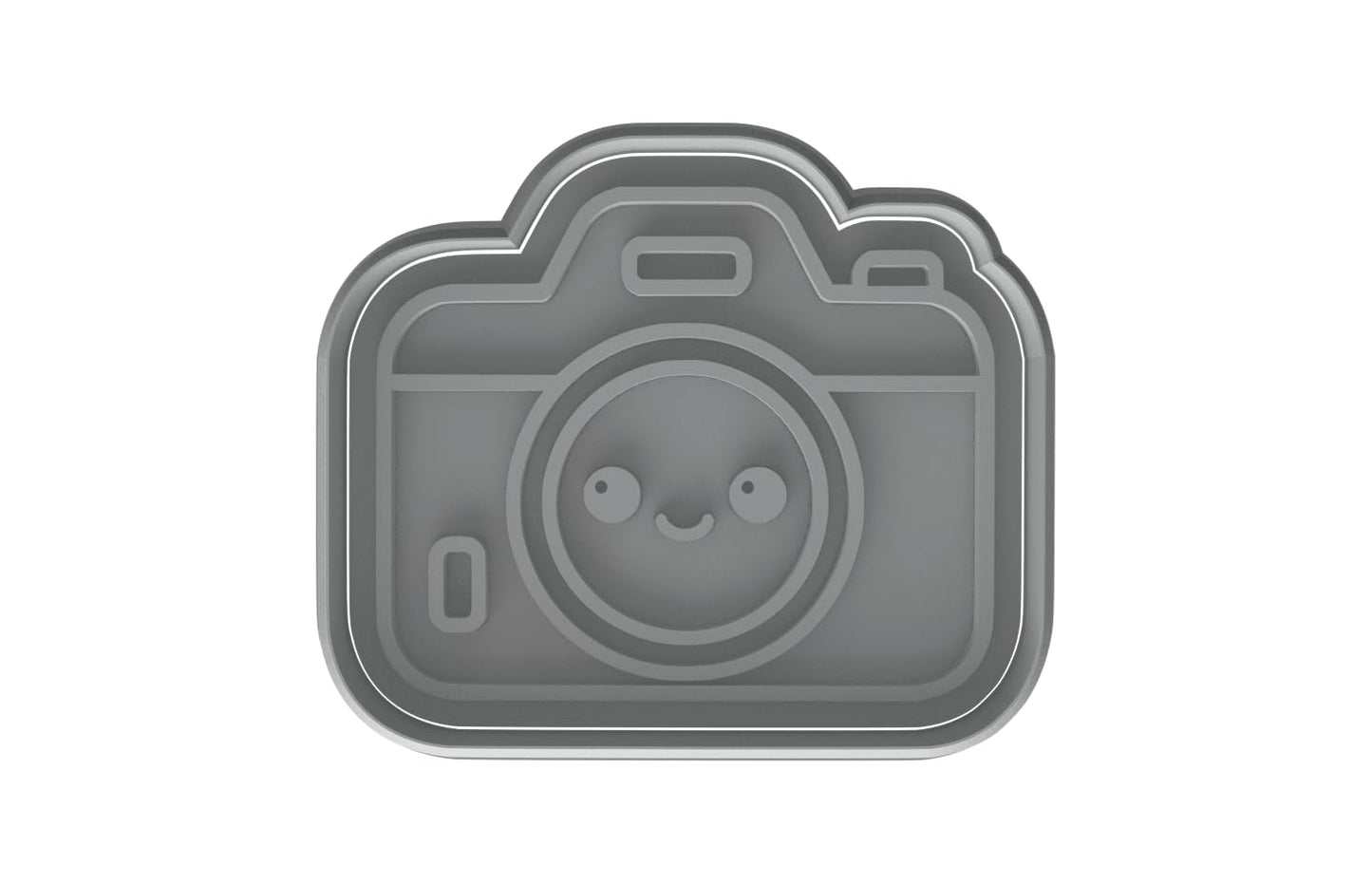 Kawaii Camera Cookie Cutter - 4x3.4" Fun Kitchen Baking Design