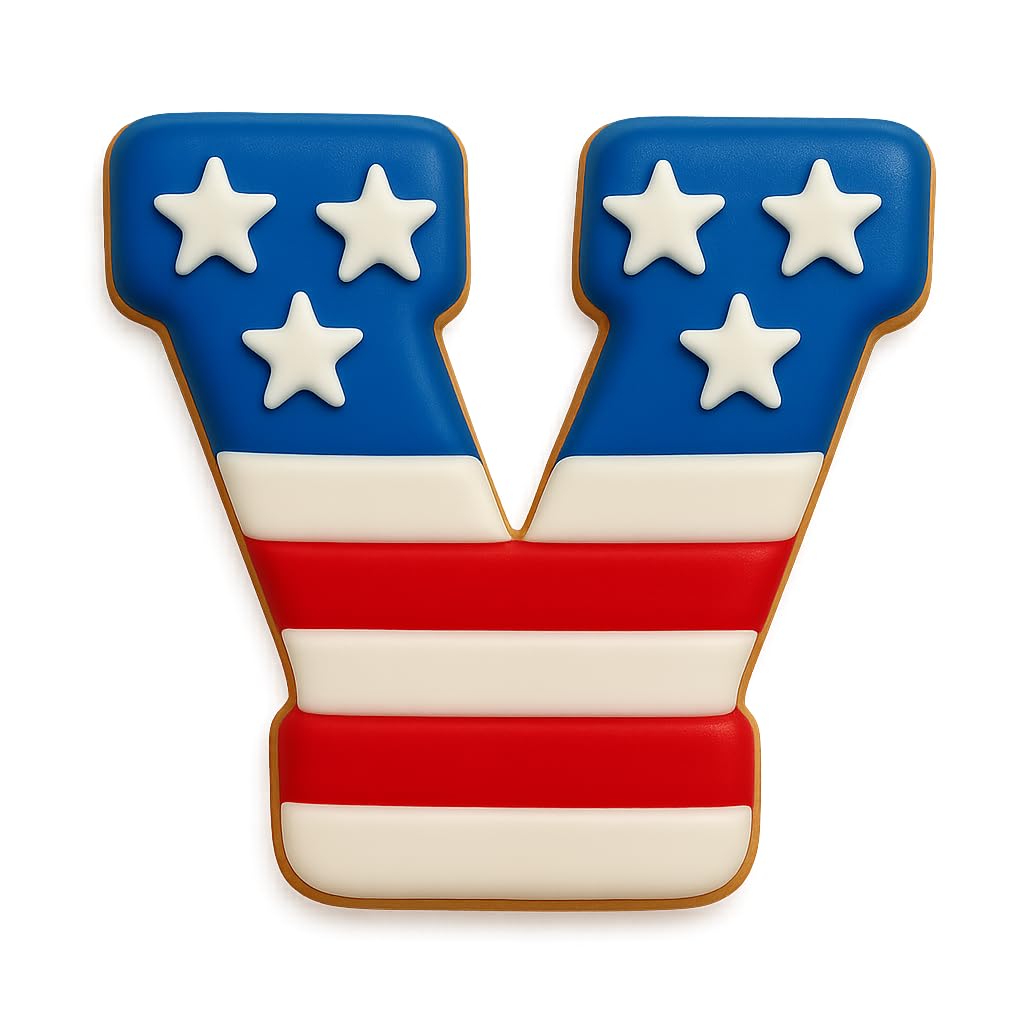 Mighty Gadget 4 inches Varsity Letters Cookie Cutters
