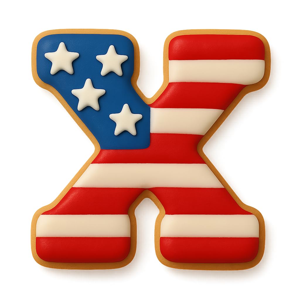 Mighty Gadget 3 inches Varsity Letters Cookie Cutters