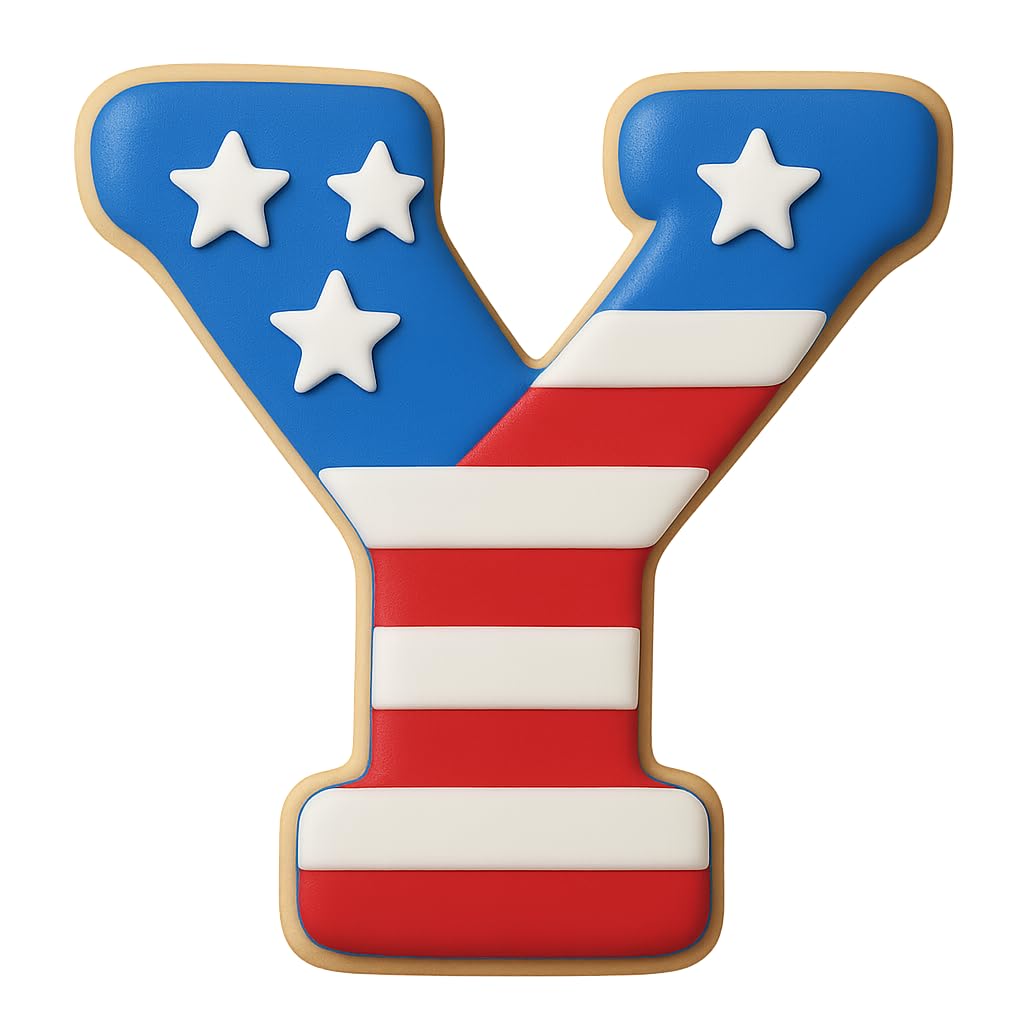 Mighty Gadget 3 inches Varsity Letters Cookie Cutters