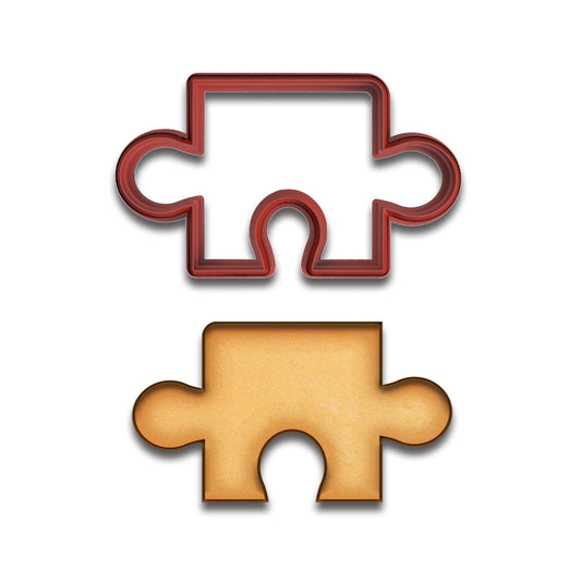 Puzzle Cookie Cutter for Baking & Fondant Clay Gifts Kitchen