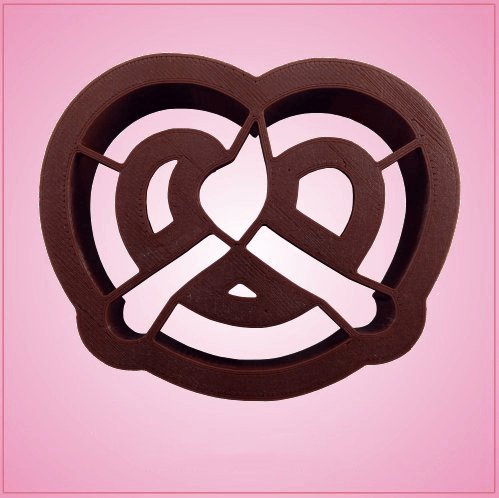Pretzel Cookie Cutter for Baking & Fondant Clay Gifts Kitchen
