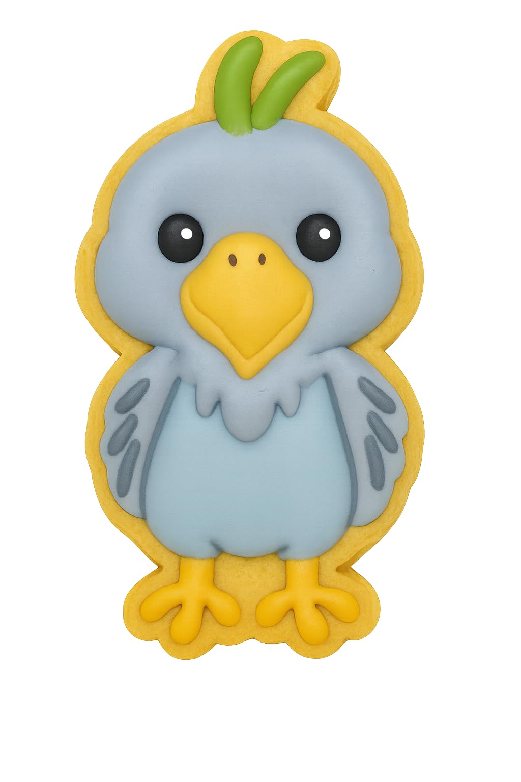 Cute Kawaii Shoebill Bird Cookie Cutter - 4x2.2" Creative Party Design
