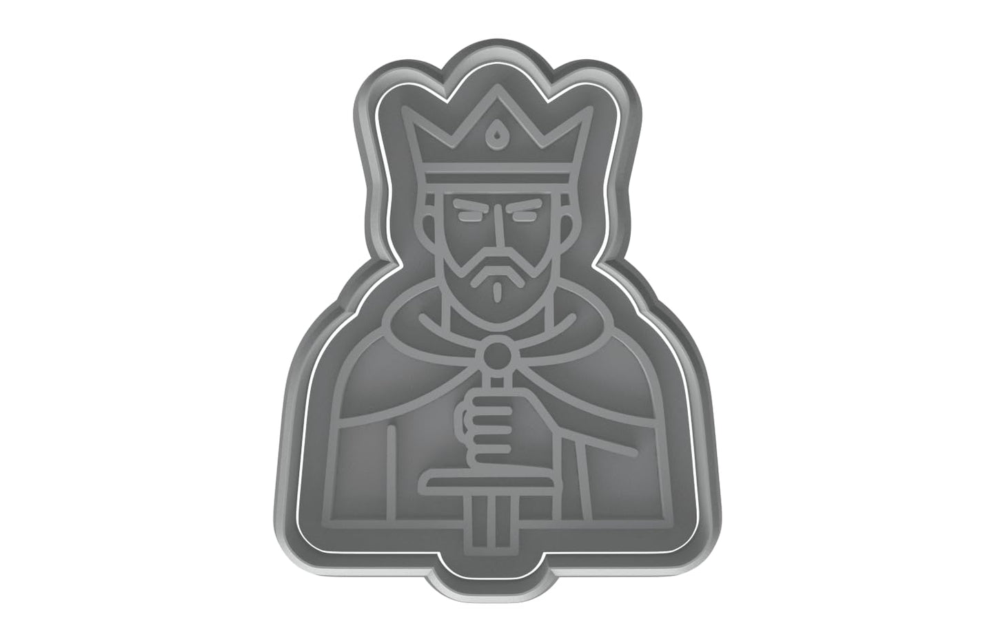 Legendary King Arthur Cookie Cutter - 4x3" Fun Kids Birthday Party Baking