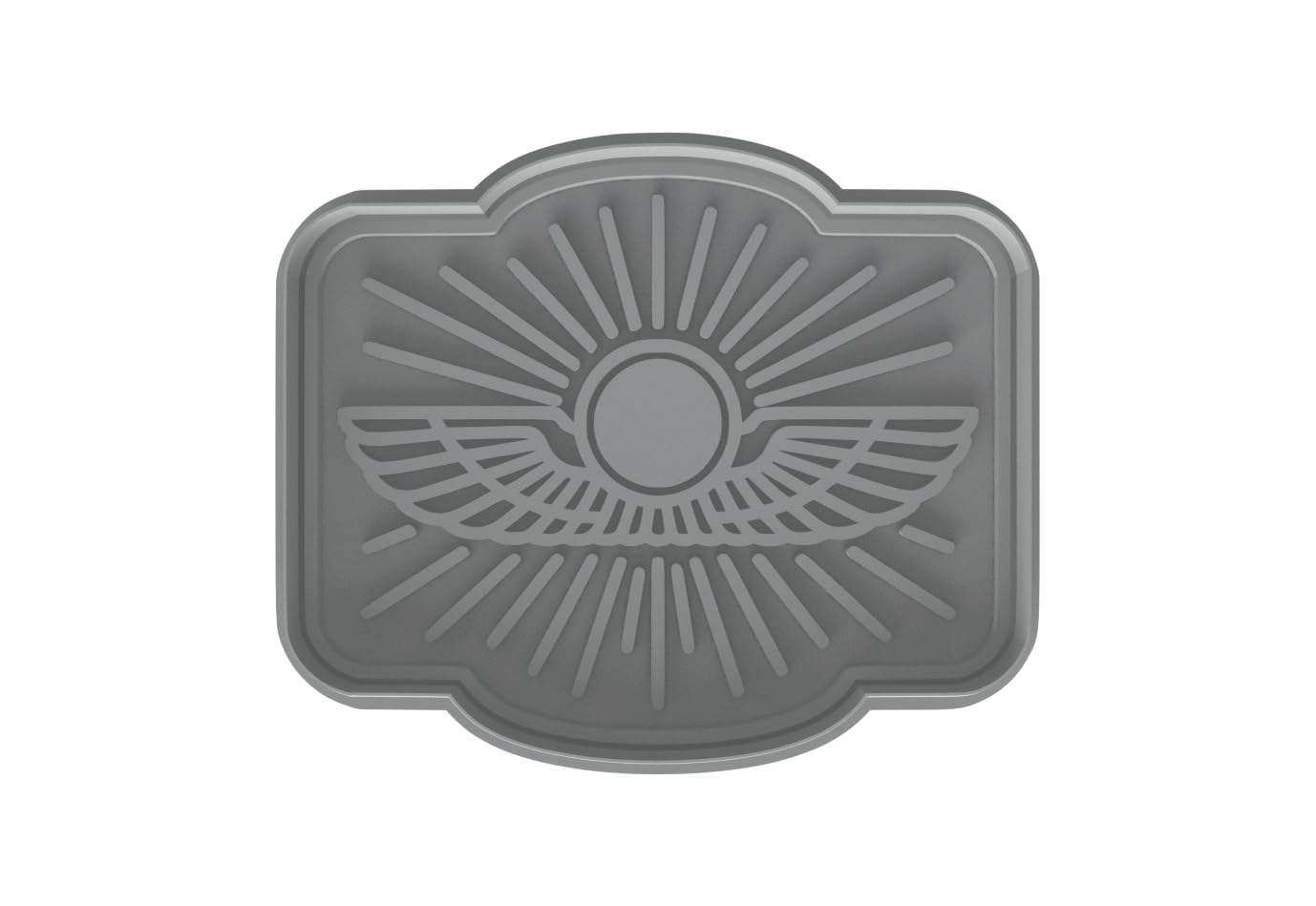 Winged Sun Disk Cookie Cutter - 4x3" Creative Kitchen Design