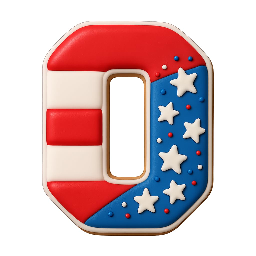 Mighty Gadget 3 inches Varsity Letters Cookie Cutters