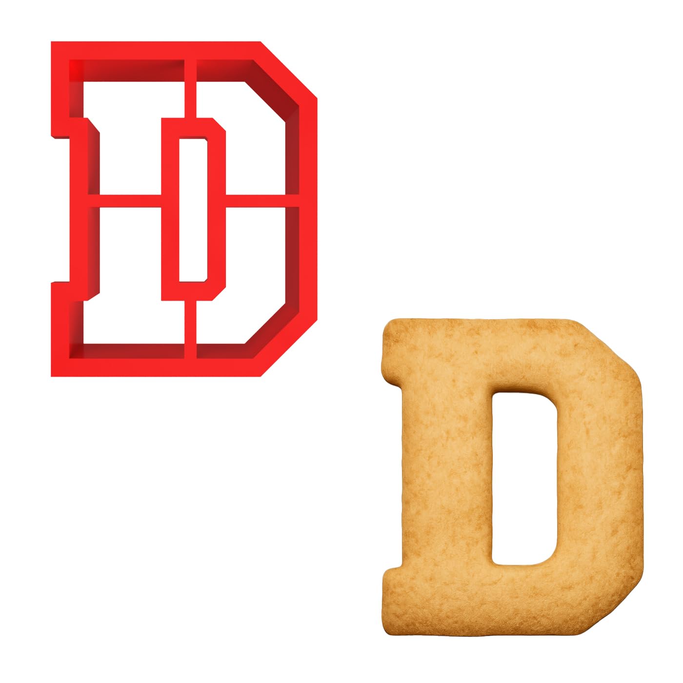 Mighty Gadget 3 inches Varsity Letters Cookie Cutters