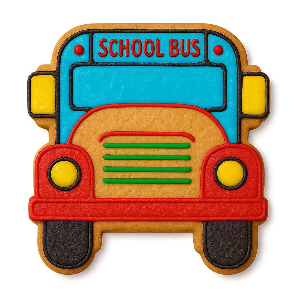 Classic School Bus Cookie Cutter - 4'