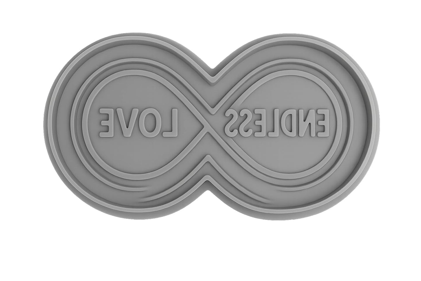 Endless Love Infinity Cookie Cutter - 4x2" Creative Kitchen Baking Tool
