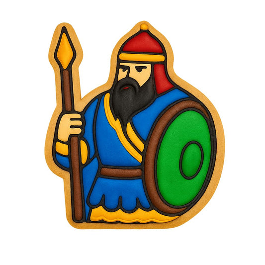 Legendary Warrior Rostam Cookie Cutter - 4x3.3" Premium Kitchen Tool
