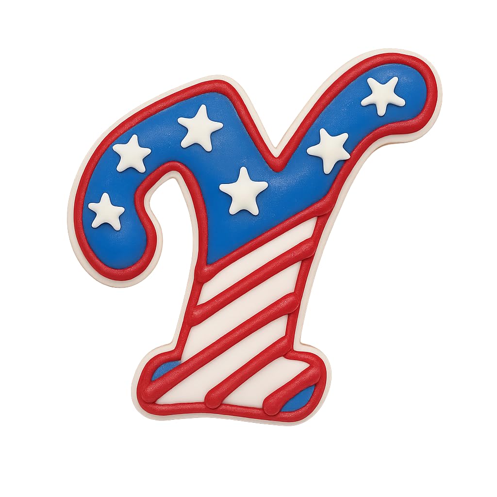 Cursive Letter Y Cookie Cutter