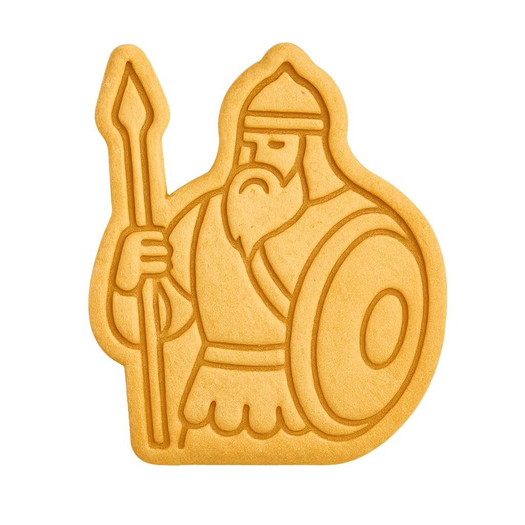 Legendary Warrior Rostam Cookie Cutter - 4x3.3" Premium Kitchen Tool