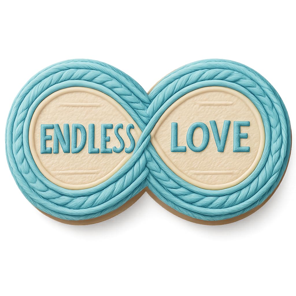 Endless Love Infinity Cookie Cutter - 4x2" Creative Kitchen Baking Tool